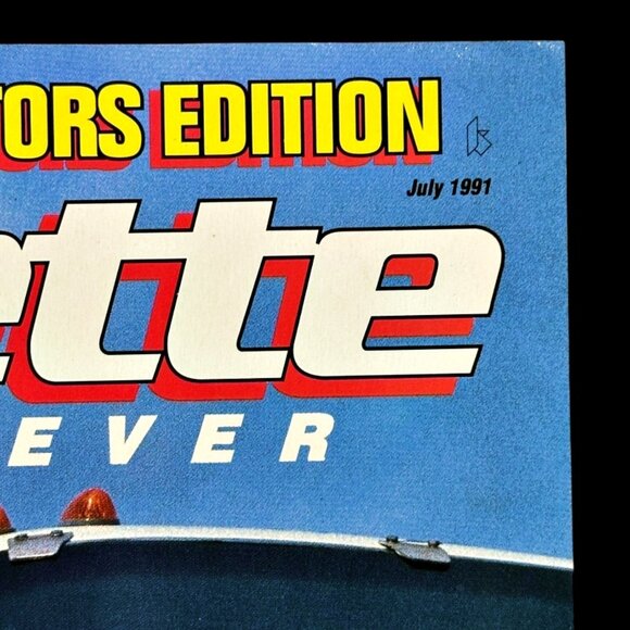 CORVETTE Fever Magazine July 1991 Americas Star Spangled Sportscar Bloomington - Picture 2 of 5